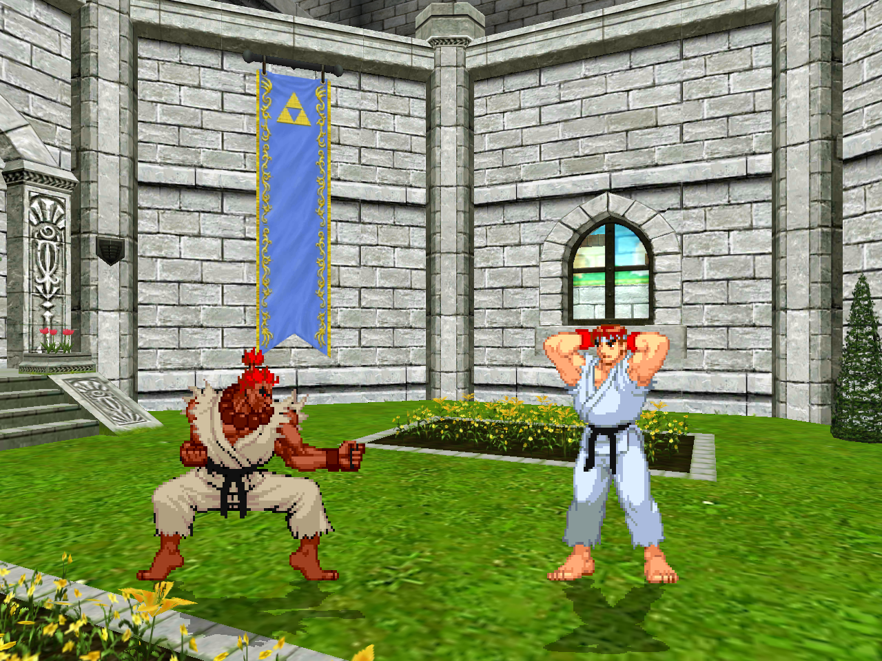 Hyrule Castle Courtyard