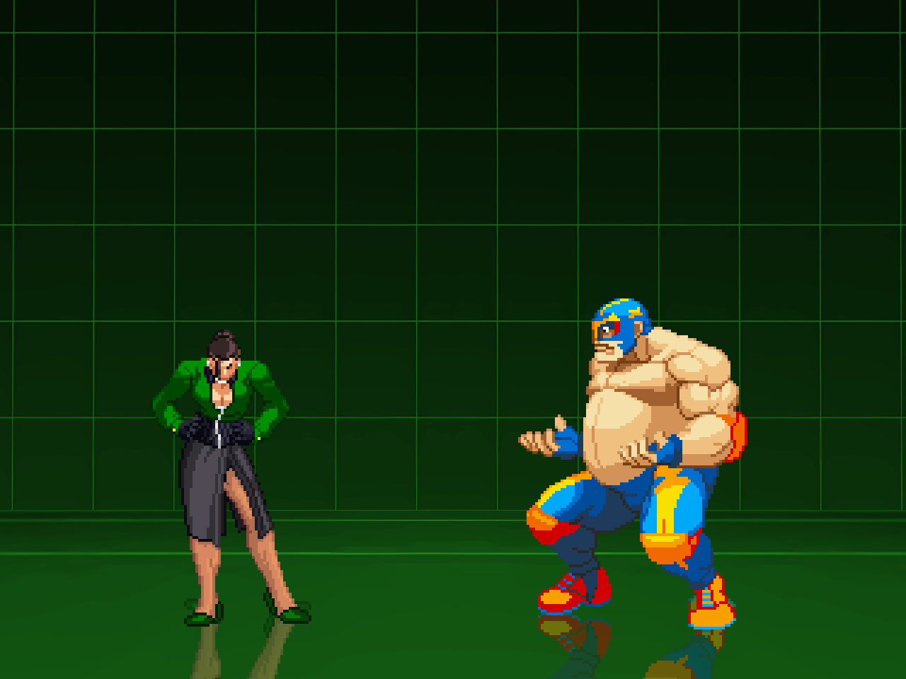 Stage0 3D Green