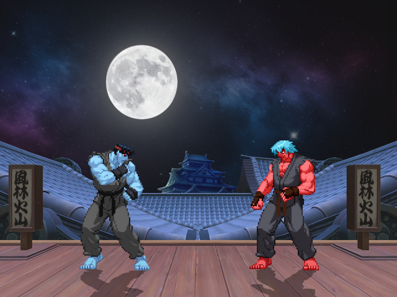 Suzaku Castle Night